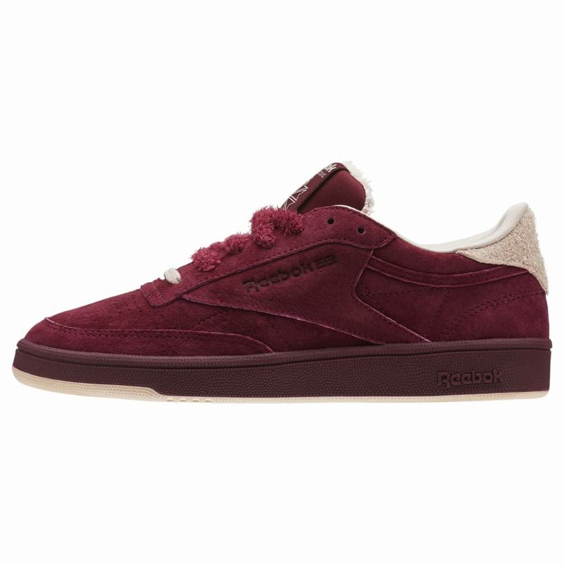 Tenisi Reebok Club C 85 Dama Visinii/Bej Romania JR8330VP